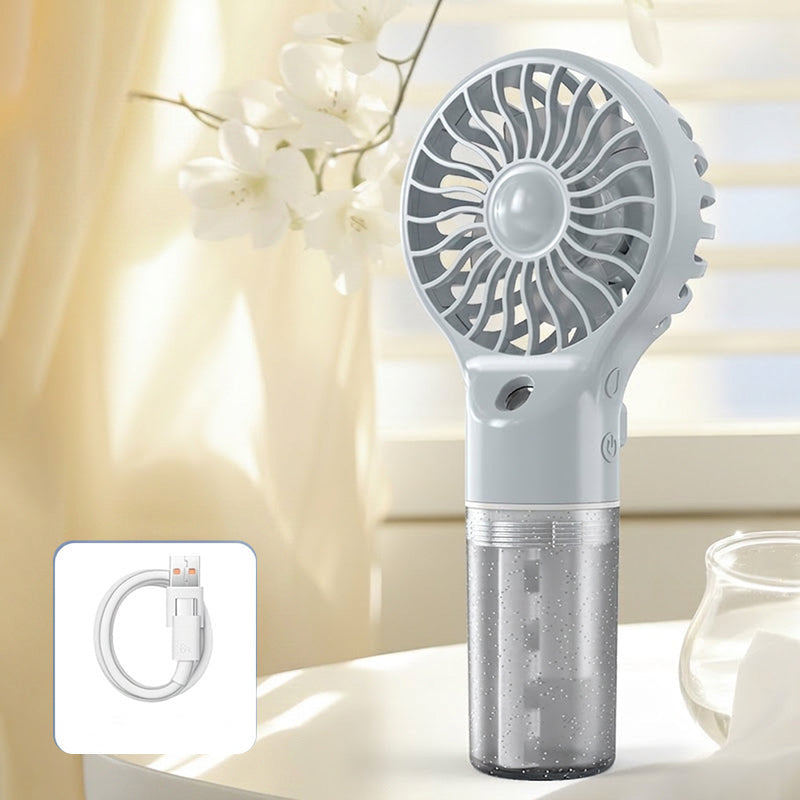 💧A száraz, forró levegő kellemetlen a bőrnek és a légutaknak? – Ez a ventilátor párásítva hűsít!