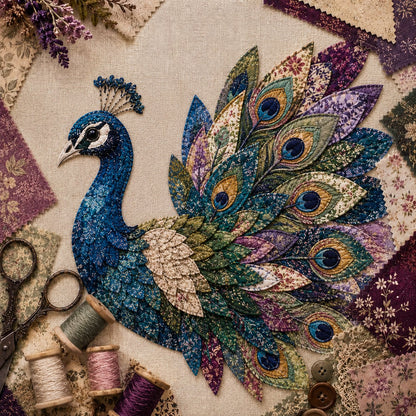 3D-s patchwork madár DIY készlet | BLEMOR