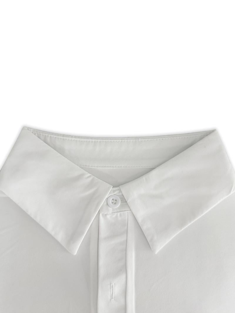 Női karcsúsított szabású gombos hosszú ujjú ing | SLIMFIT