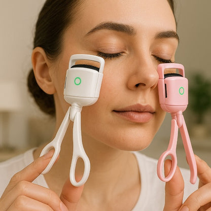 USB-tölthető melegítős szempillagöndörítő | LASHWARM