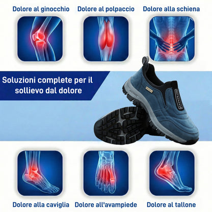🎁Ultimo giorno per approfittare dello sconto del 50%! Non perdere l'occasione! ⏰ Allevia il dolore ai piedi e la fascite plantare: scarpe ortopediche impermeabili e antiscivolo.
