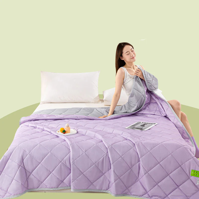 🛏️ Az izzadós éjszakák tönkreteszik az alvást? – Ez a hűsítő takaró segít szabályozni a hőmérsékletet!