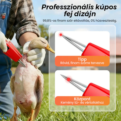🐓 Elektromos baromfi tolltépő gép – Egyszerű tolltépés, idő- és energiamegtakarítás!
