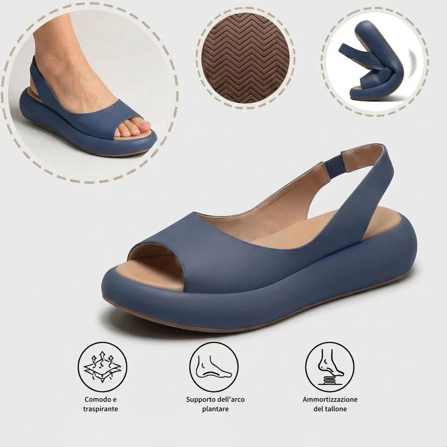 ⏰ Ultimo giorno! Sconto del 50%! Non perderti i sandali ortopedici dal design ergonomico! ✅ Efficace assorbimento degli urti ✅ Comfort e supporto per i tuoi piedi, creati appositamente per le donne.