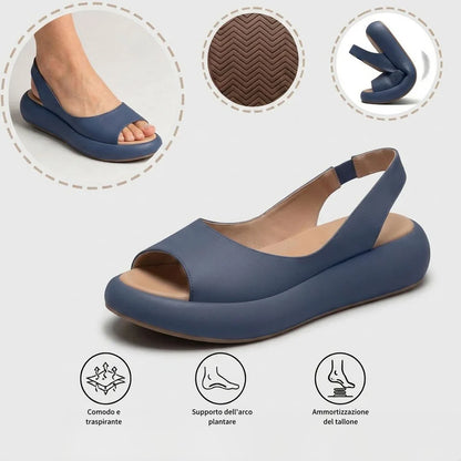 ⏰ Ultimo giorno! Sconto del 50%! Non perderti i sandali ortopedici dal design ergonomico! ✅ Efficace assorbimento degli urti ✅ Comfort e supporto per i tuoi piedi, creati appositamente per le donne.