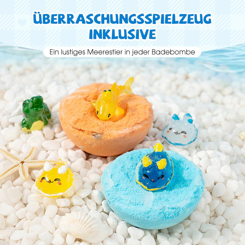 🛁 A gyerekek nem szeretnek fürdeni? – Ez a 12 darabos fürdőbomba készlet segíthet
