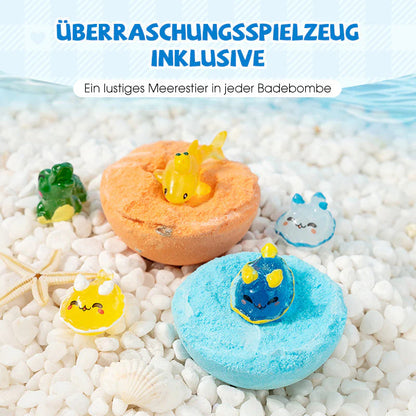 🛁 A gyerekek nem szeretnek fürdeni? – Ez a 12 darabos fürdőbomba készlet segíthet