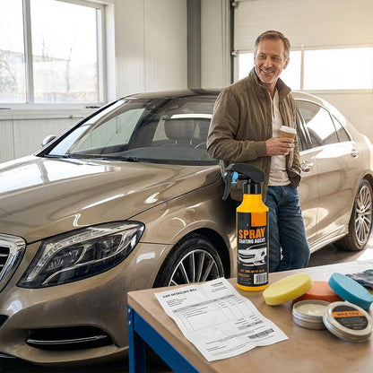 💧 Az esőcseppek és szennyeződések rontják az autó fényezését? – Ez a spray hidrofób réteget képez a felületen