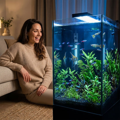 🐠 Az akvárium vize gyakran zavaros vagy algásodik? – Ez az UV-sterilizáló időzítővel segít tisztán tartani