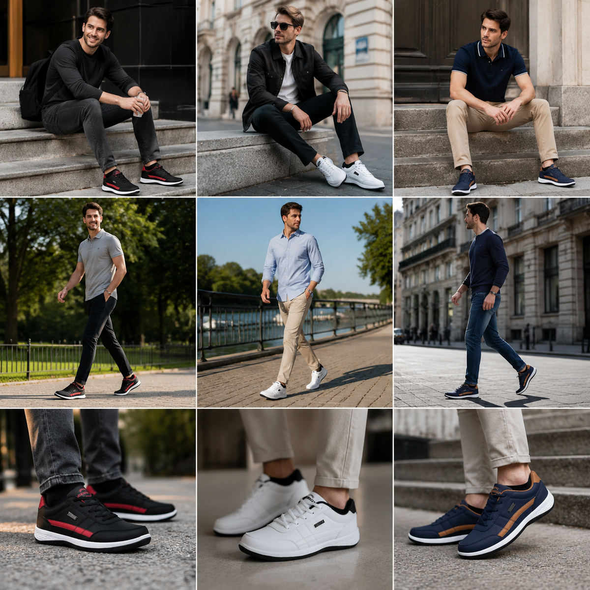 🎁Ultimo giorno per approfittare dello sconto del 50%, non perdertelo! ⏰Realizzate in pelle di vitello australiana🐂Supporto per il piede - allevia il dolore ai piedi✅Impermeabili e antiscivolo, comode da indossare✅Eleganti e versatili.