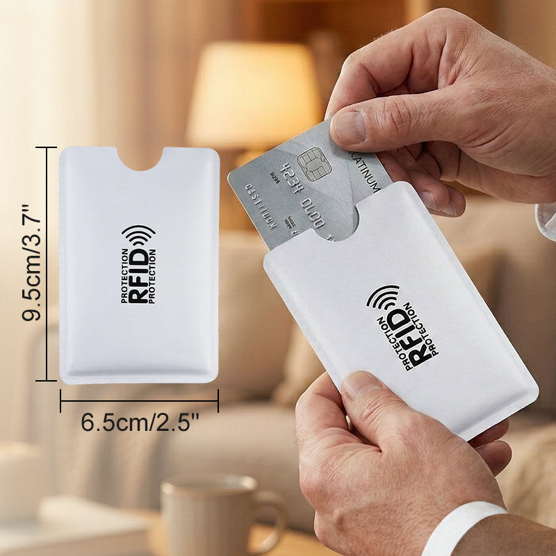 🛡️ RFID-blokkoló tok hitelkártyákhoz – Védje kártyáit az elektronikus adatlopástól!