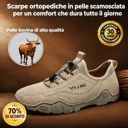 🎁Ultimo giorno per approfittare dello sconto del 70%, non perdertelo! ⏰Realizzate in pelle di vitello australiana🐂Supporto per il piede - allevia il dolore ai piedi✅Impermeabili e antiscivolo, comode da indossare✅Eleganti e versatili.