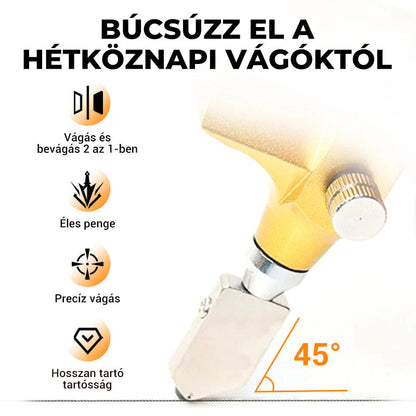 Kézi üveg- és csempevágó szerszámkészlet | MOLNEX
