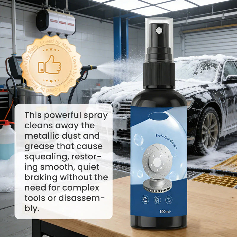 🚗A féktárcsákon lerakódott szennyeződés rontja a fékhatást? – Ez a spray alaposan megtisztítja!
