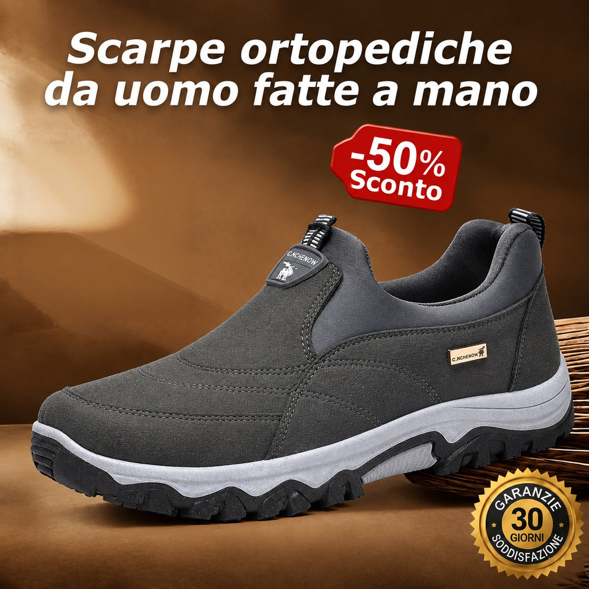 🔥Novità: oggi a metà prezzo per un periodo limitato | Design ergonomico ✅Assorbimento degli urti superiore ✅Correzione della postura ✅Comode e versatili