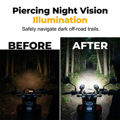 💡 A régi izzók gyengék, sokat fogyasztanak? – Univerzális LED-lámpa motorkerékpárra!