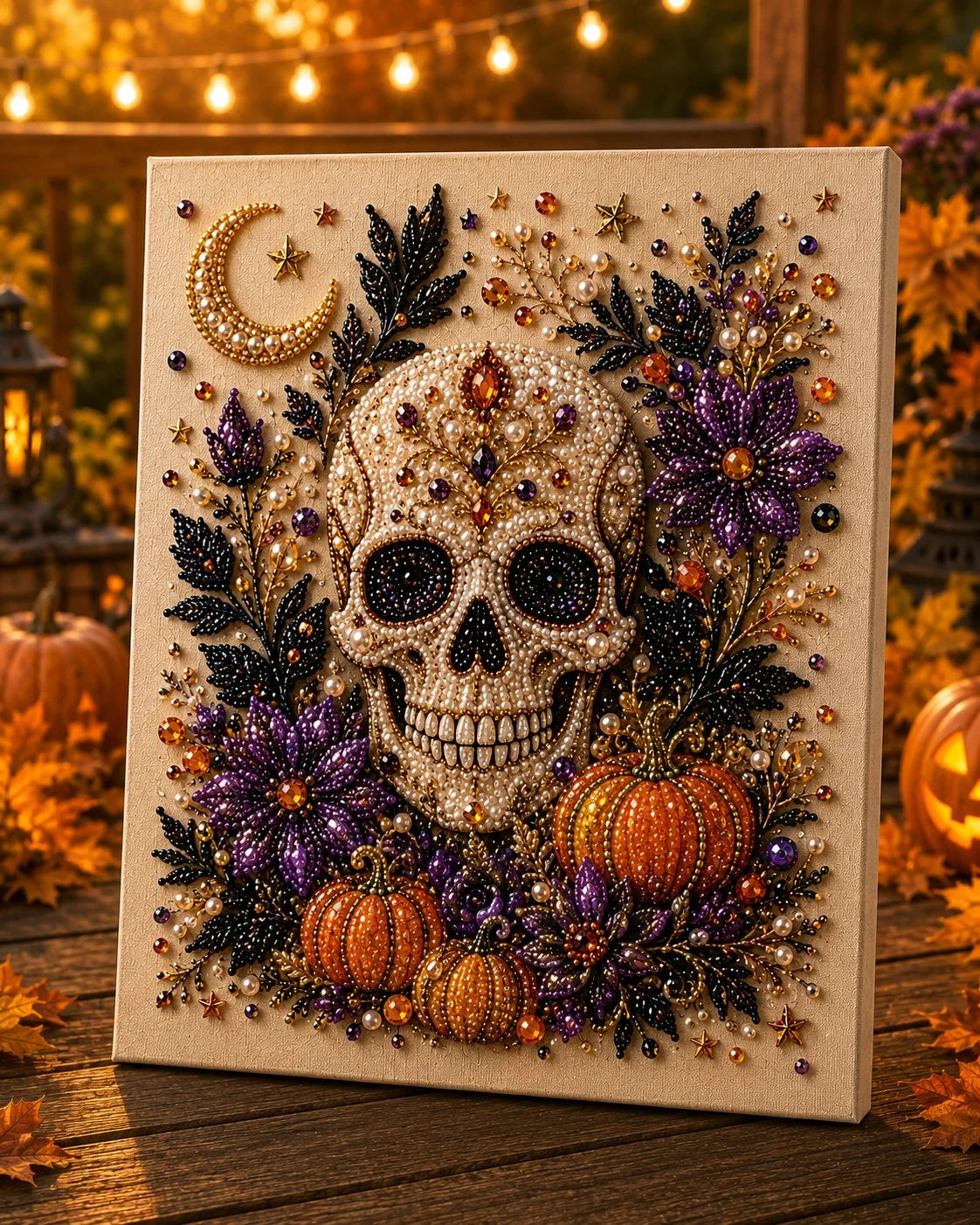 Halloween gyöngyös kézműves készlet | HALLW