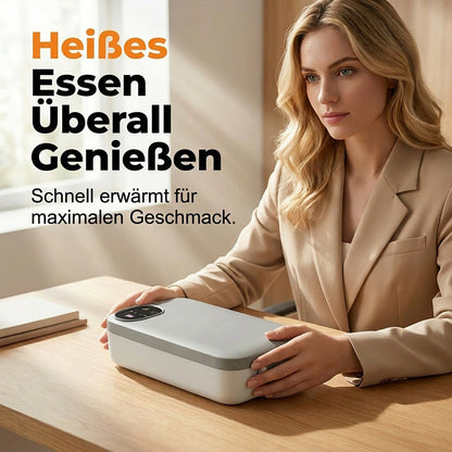 🍱A hideg étel kényelmetlen az utazások vagy a munka során? – Ez az ételhordó elektromosan felmelegíti az ételt!