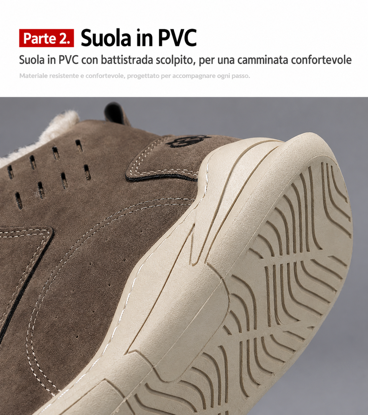 🎁Ultimo giorno per approfittare dello sconto del 50%, non perdertelo! ⏰Realizzate in pelle di vitello australiana🐂Supporto per il piede - allevia il dolore ai piedi✅Impermeabili e antiscivolo, comode da indossare✅Eleganti e versatili.