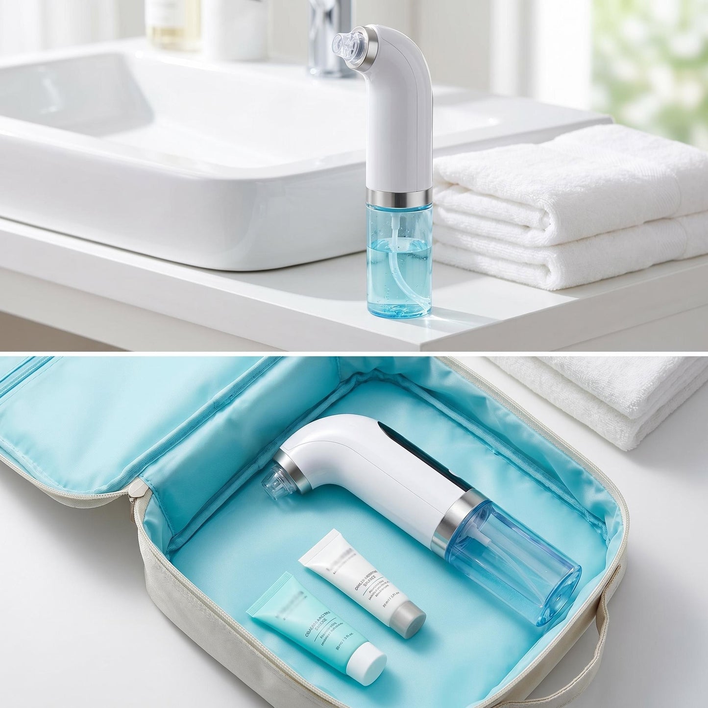 🧖 A hagyományos arctisztítás gyakran irritálja a bőrt? – Ez a készülék ultrafinom buborékokkal kíméletesen és mélyen tisztít!