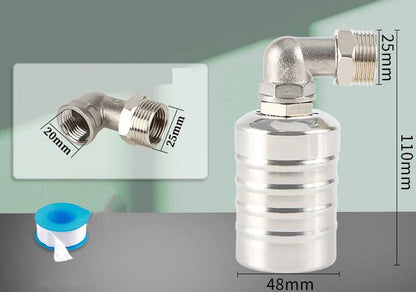 💧 A víztartályok túltöltése vagy vízhiány gyakori probléma? – Ez az úszószelep automatikusan szabályozza a vízszintet