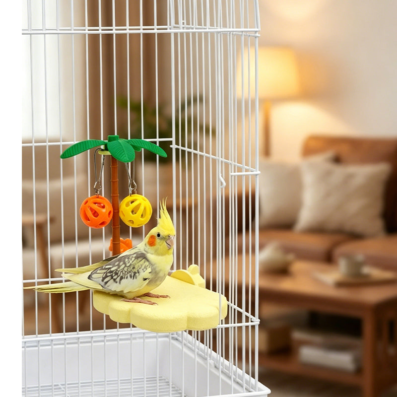 🐦 A hagyományos ülőkák unalmasak és kopottak? – Ez a felhőalakú ülőke vidámabbá teszi a kalitkát!