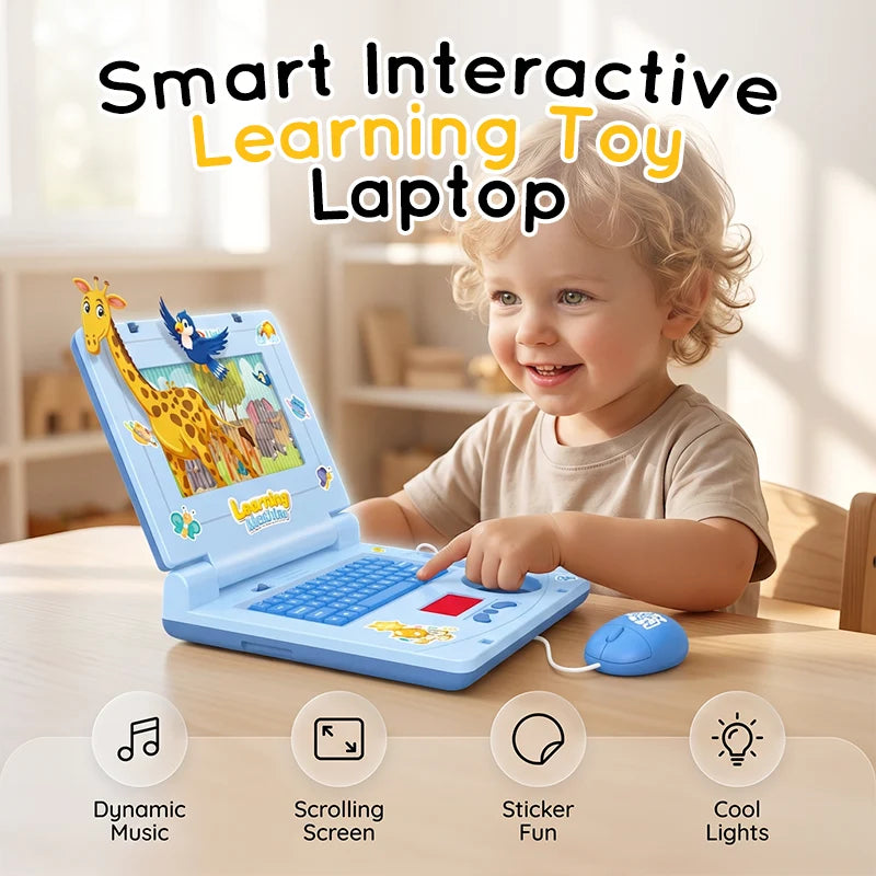 Interaktív tanulási játék-laptop gyerekeknek | ZOLTRIX