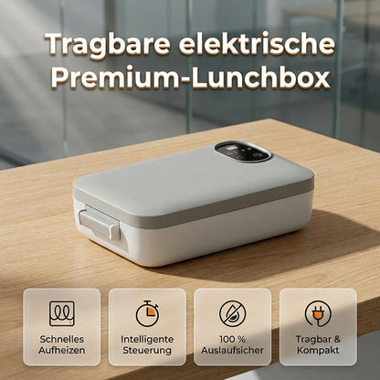 🍱A hideg étel kényelmetlen az utazások vagy a munka során? – Ez az ételhordó elektromosan felmelegíti az ételt!