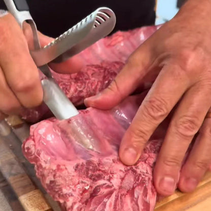 🔪 A bordák bőrét késsel szedni macerás, csúszik, könnyen megsérülhetsz? – Ez a bordanyúzó segíthet