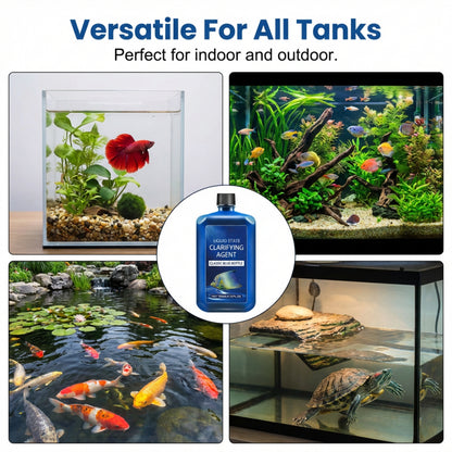 🐠 Homályos, zöldes az akvárium vize? – Gyorsan ható víztisztító, ami percek alatt tisztít!