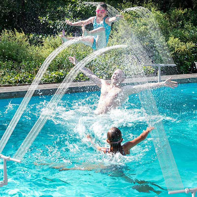 💦 Unalmas a medencéd felülete? – Medencei szökőkút-szórófej, ami életre kelti!