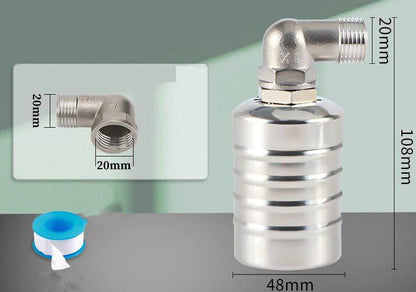 💧 A víztartályok túltöltése vagy vízhiány gyakori probléma? – Ez az úszószelep automatikusan szabályozza a vízszintet