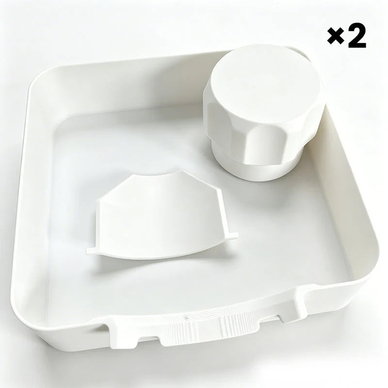 🧼 A mosószeradagoló tálca nehezen tisztítható és eldugul? – Ez a kivevőtálca könnyen kivehető és egyszerűen ápolható.