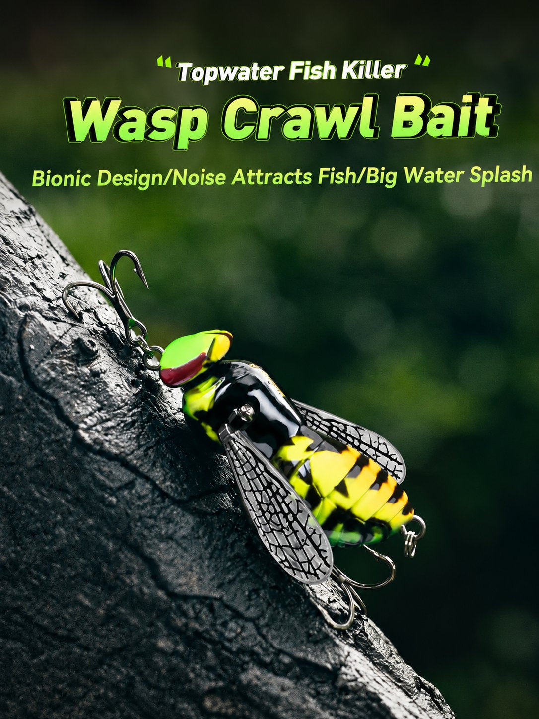 Bionic Wasp felszíni csali | KELVEX