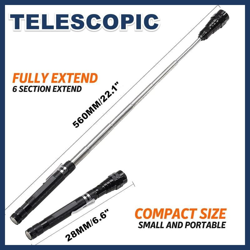 Többfunkciós mágneses teleszkópos zseblámpa | MAGLITE