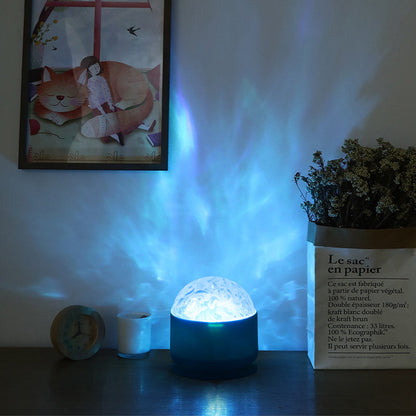 🌌 Aurora éjszakai fényvetítő távirányítóval – Varázslatos északi fény a szobádban!