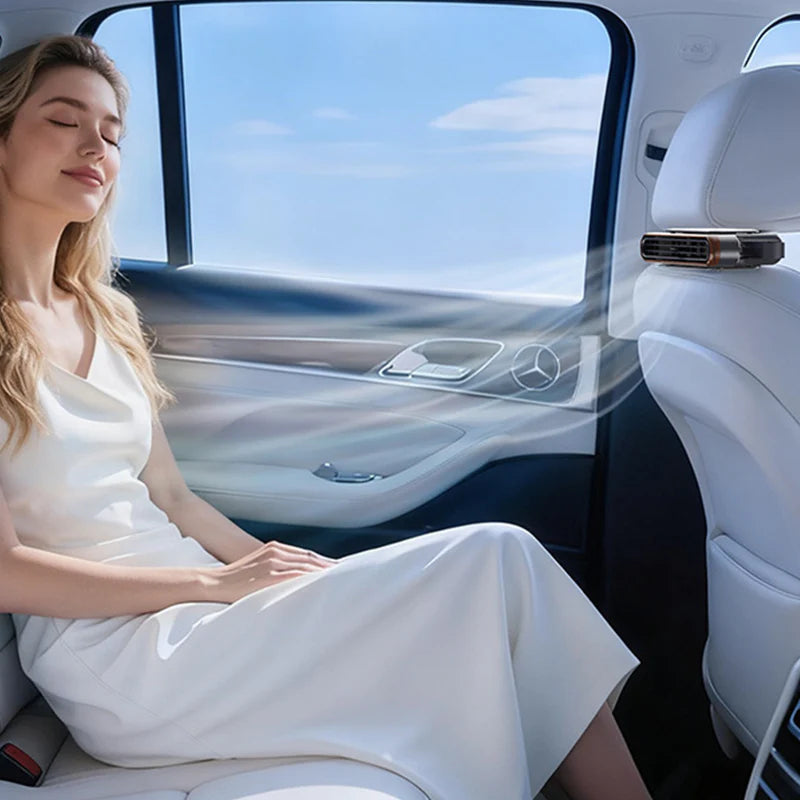 🚗 A forró ülés kényelmetlen a hosszabb vezetés során? – Ez a hűtőventilátor 3 fokozattal biztosítja a kellemes hőmérsékletet