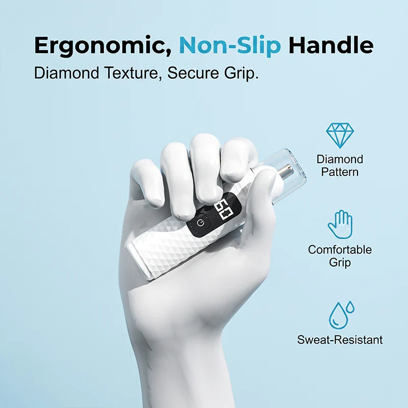 😐 A csipesz vagy olló használata kényelmetlen és időigényes? – Ez az elektromos nyíró gyorsan és biztonságosan dolgozik!