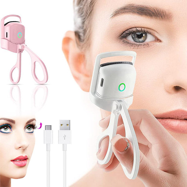 USB-tölthető melegítős szempillagöndörítő | LASHWARM