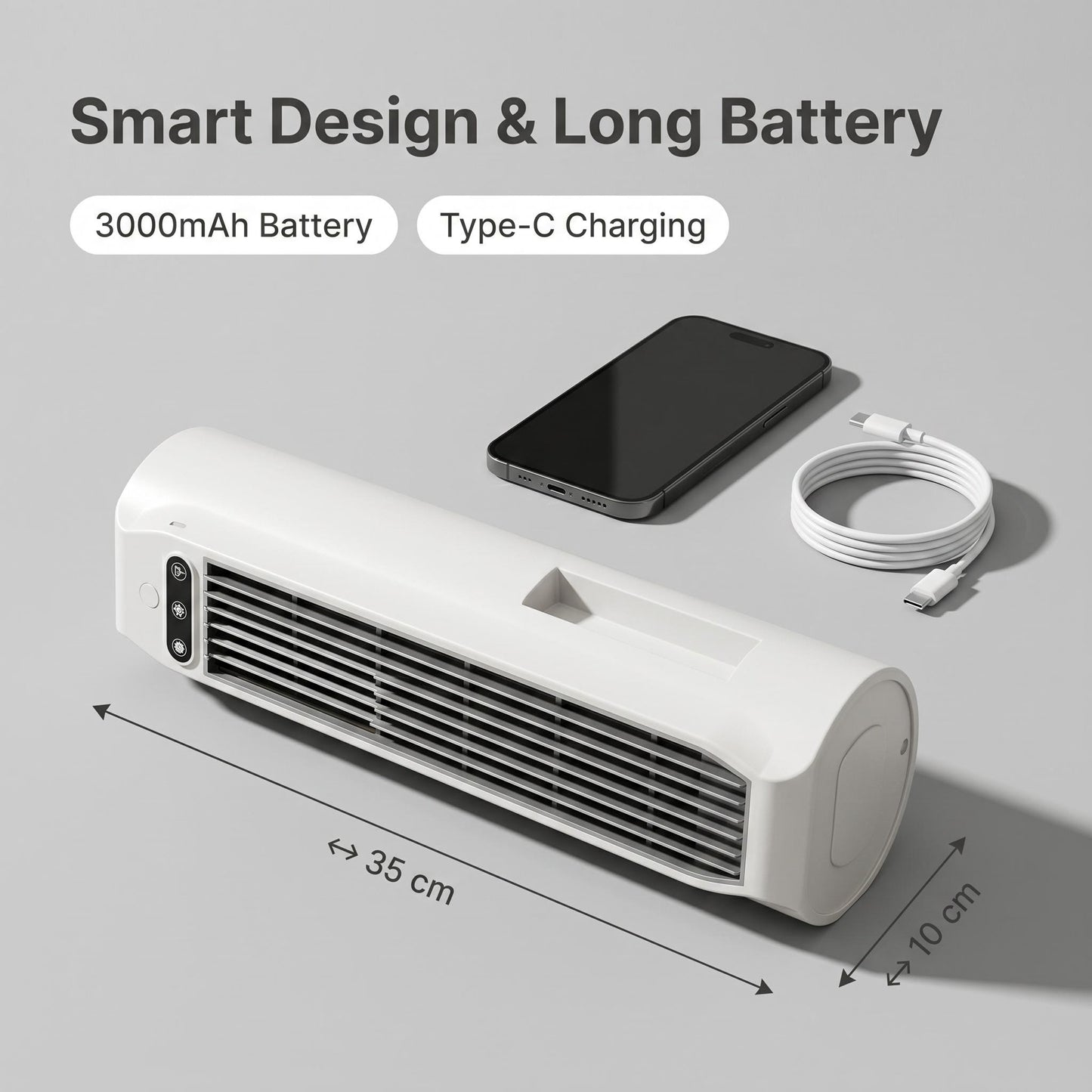 🌬️ A hagyományos ventilátorok zajosak és nehezen tisztíthatók? – Ez a lapát nélküli modell csendes és könnyen karbantartható!