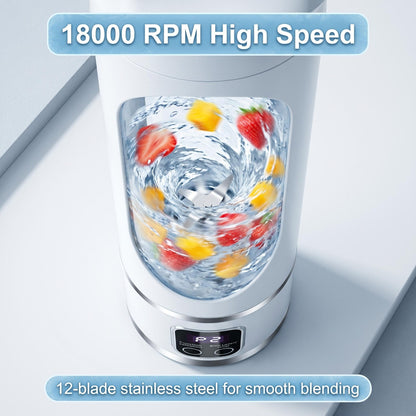 🥤 Nincs időd reggel gyümölcslevet készíteni? – 450 ml-es vezeték nélküli centrifuga-pohár!