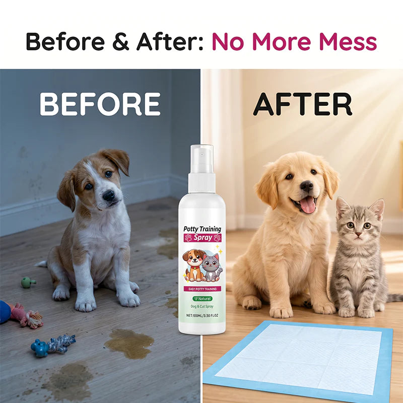 Tisztasági neveléshez való spray kutyáknak és macskáknak | CLEANPAW