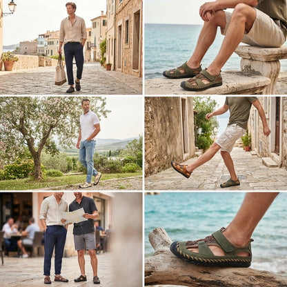 ⏰Ultimo giorno, sconto del 50%! Non perdete l'occasione: sandali ortopedici dal design ergonomico ✅️Ammortizzazione ✅️Calzature ortopediche salutari, progettate specificamente per gli uomini europei.