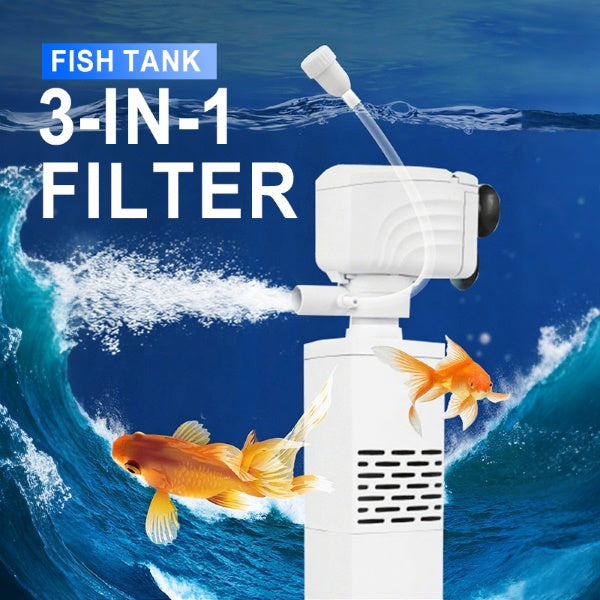 Csendes 3 az 1-ben akváriumszűrő, 650 L/h | AQUASOFT