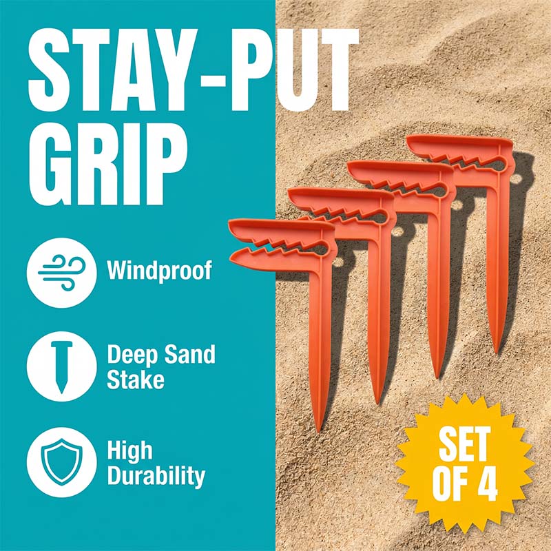 🌊 A szél folyton elfújja a plédod a strandon? – Szélbiztos strandpaplan csipesz homokba és fűbe!🏖️