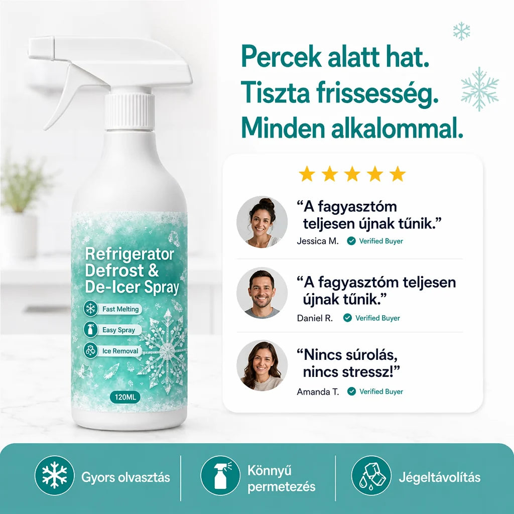 Jégoldó spray hűtőszekrényekhez | VELMOR