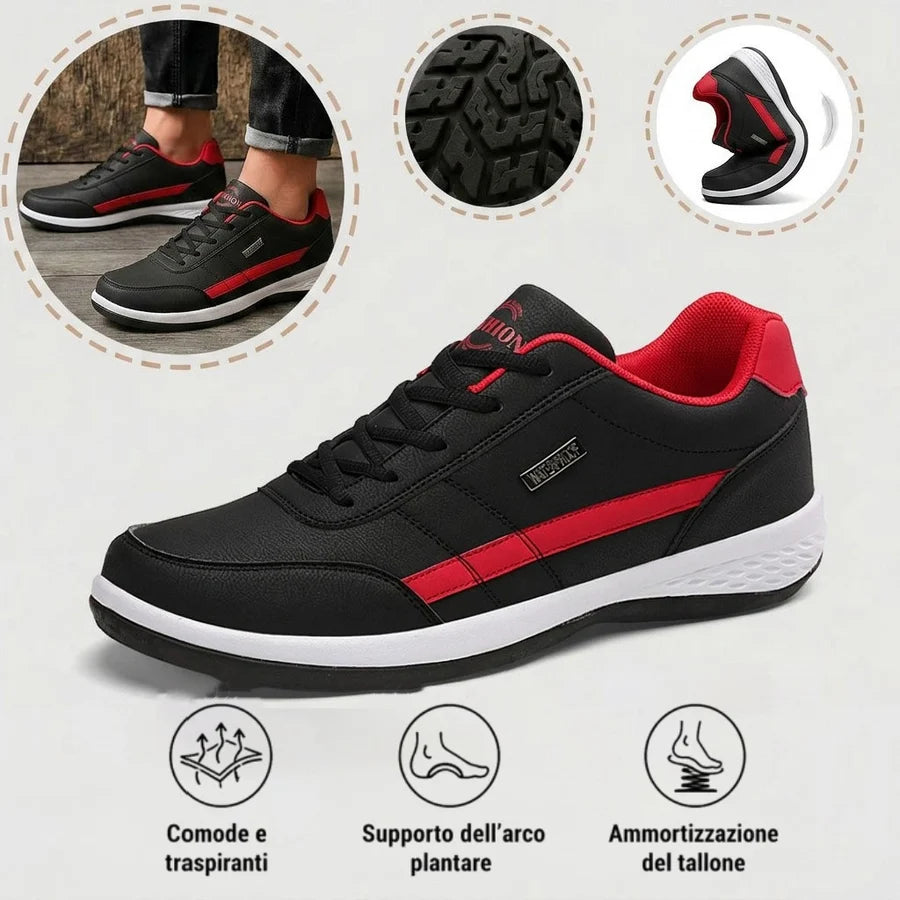 🎁Ultimo giorno per approfittare dello sconto del 50%, non perdertelo! ⏰Realizzate in pelle di vitello australiana🐂Supporto per il piede - allevia il dolore ai piedi✅Impermeabili e antiscivolo, comode da indossare✅Eleganti e versatili.