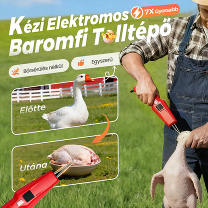 🐓 Elektromos baromfi tolltépő gép – Egyszerű tolltépés, idő- és energiamegtakarítás!