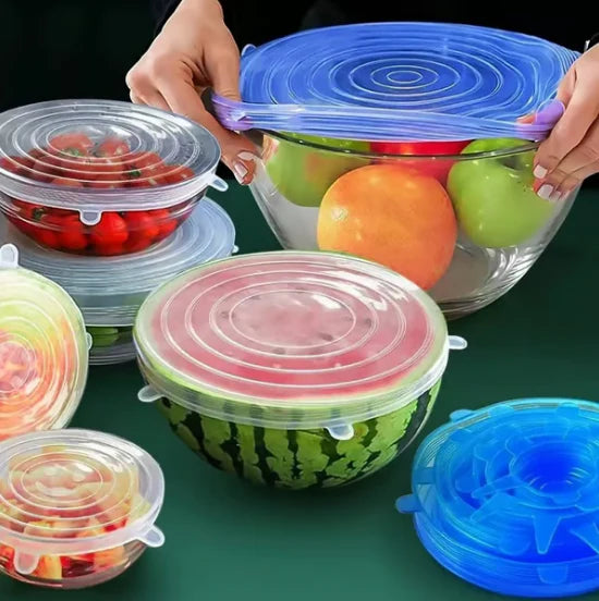 🍱 A folpack és az alufólia pazarló és környezetszennyező? – Ezek a szilikon fedelek fenntartható alternatívát kínálnak!