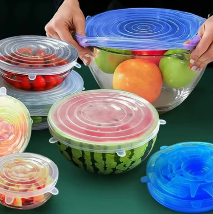 🍱 A folpack és az alufólia pazarló és környezetszennyező? – Ezek a szilikon fedelek fenntartható alternatívát kínálnak!